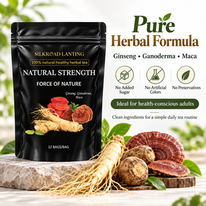 Té Herbal Natural Strength Force of Nature con Ginseng, Reishi y Maca para el Apoyo Diario al Bienestar, Personalización B2B, OEM - Product Image 4