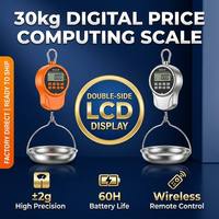 Báscula Digital Colgante de Alta Precisión de 6 kg con Pantalla LCD, Sensor de Aleación de Aluminio, Batería Recargable, OEM para Panadería y Cafetería