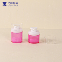 Pots cosmétiques de luxe en plastique AS personnalisables avec logo, vides, pour crèmes de soin et crèmes pour le visage, avec pompe sans air, pour 30g et 50g