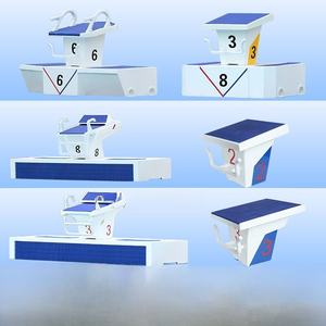 Plateforme de départ pour <span class=keywords><strong>piscine</strong></span>, plateforme de saut standard pour compétition, amovible, intégrée, antidérapante, surélevée, personnalisable - Product Image 6
