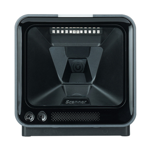 Escáner de código de barras de escritorio negro de alto rendimiento USB RS232 <span class=keywords><strong>QR</strong></span> 2D 1D Reader MP7600 con botón de ajuste de tono en Stock - Product Image 6