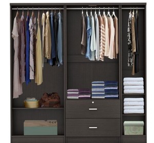 Balom 2024 nội thất phòng ngủ hiện đại đi bộ trong tủ quần áo tủ quần áo kính sang trọng màu trắng với phần cứng - Product Image 5