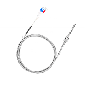 サーミスターKタイプセンサープローブ金属ヘッドプローブ熱電対センサーメーター温度コントローラープラグ付きロングプローブ - Product Image 4