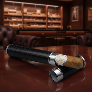 जिफेंग JF-020 कस्टम लोगो ट्रैवल पीतल के डिजाइन सिगार ट्यूब धारक को 57 रिंग गेज के तहत मिला - Product Image 6