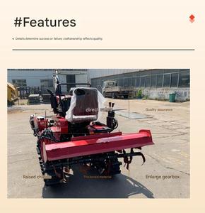 Mini Tractor Compacto de 20HP 4WD con Cargador Frontal y Rotocultivador Trasero - Product Image 2