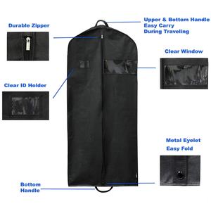 Wholesale Fashionable Folding Suit <b>Bag</b> Dust with Zipper Wedding Dress Storage Clothes Dust Covers Non-Woven <b>Bags</b> Cover <b>Bag</b> - Product Image 2