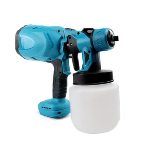Portable High Pressure Paint Spraying Machine Hand-held Lithium Ion Spray Gun