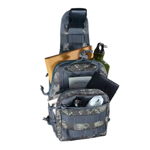 Multi-functional Tactical Chest Bag CP Single Shoulder <b>Sling</b> <b>Pack</b> for Outdoor Camping Hiking Trekking - Product Image 5