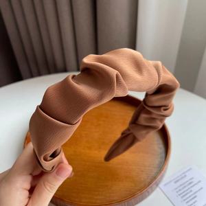 <span class=keywords><strong>Quake</strong></span> Băng Đô Độc Đáo Gấp Đơn Giản Rộng Thời Trang Cho Nữ Băng Đô Cài Tóc Phụ Kiện Tóc Cho Nữ - Product Image 3