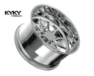 Tapas Centrales Flotantes 22x12 22x14 24x12 24x14 26x14 26x16 30x16 Personalizadas 8x170 8x180 Ruedas Forjadas para Camionetas Ford F150 F250 F350 - Product Image 2