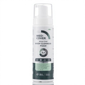 MED-COVER Mousse nettoyante corporelle sans rinçage 200ml Nettoyage en profondeur Tous types de peau - Product Image 1