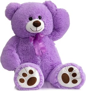 Oso de peluche de lavanda perfumado, juguete de felpa personalizado, bajo nivel de pedido, OEM, oferta - Product Image 1