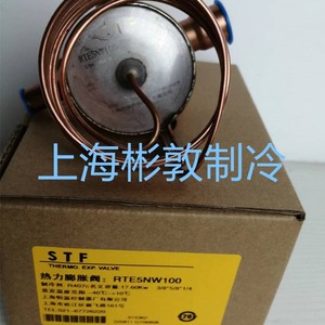 Vanne d'expansion thermostatique à température constante Shanghai RTE10NW100 R407C 5/8 7/8 1/4 Pièce de réfrigération basse température - Product Image 4