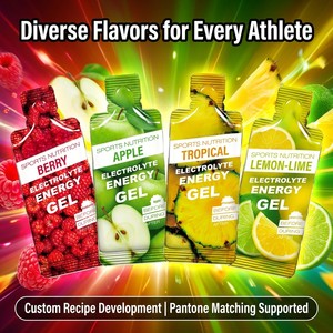 Gel Energetico al Miele Chumita con Elettroliti, Nutrizione Sportiva Naturale, Bevanda in Gel Senza Calorie, Integratore per <span class=keywords><strong>l</strong></span>'Endurance - Product Image 2