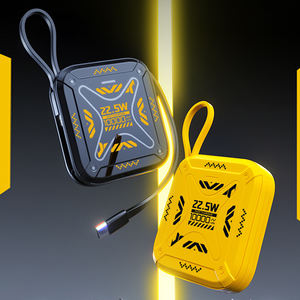 Banques d'alimentation de haute qualité d'usine 10000mAh avec sortie Type C 22.5W, affichage numérique, avec câble pour téléphones - Product Image 2