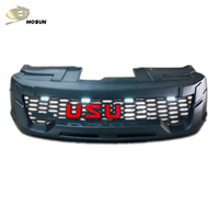 Mosshun — Grille avant pour d-max 2017 à 2019, 4x4, Kits de corps à cadre Surround, Grille pare-chocs en maille nid d'abeille