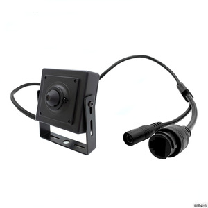 กล้องเครือข่าย Super Starlight <span class=keywords><strong>2</strong></span>.8มม. เลนส์รูเข็มทรงกรวยซุปเปอร์สำหรับการมองเห็นในเวลากลางคืน CMOS NVR P2P H.265การจัดเก็บการ์ด SD - Product Image 1