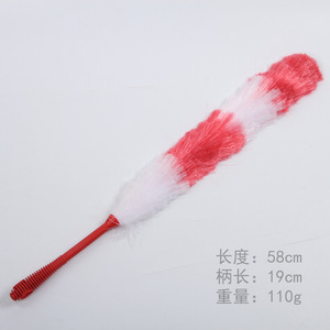 Small Spiral <b>Feather</b> <b>Duster</b> 58cm Flexible Dust Removal Tool For Furniture Red Green Blue - Product Image 4
