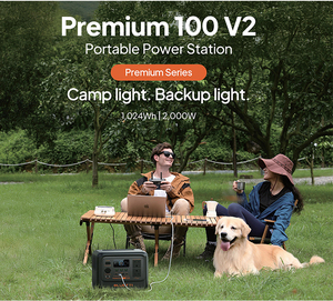 Generador Solar <span class=keywords><strong>BLUETTI</strong></span> 200W 300w 600w 1000w 2700w Banco de Energía Solar Portátil para Exteriores Batería Lifepo4 Estación de Energía Portátil - Product Image 3