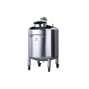 Rvs Warmte Behoud Chemische Opslagtank Water Opslagtanks 316L Rvs Tank Voor Cosmetische Industrie