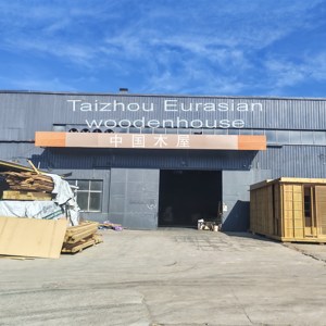 カスタマイズ可能な木製ログキャビン、プレハブ木造フレーム、環境に優しい防水ヴィラ、ウォッチハウス、工場価格、ティックブース建築 - Product Image 4