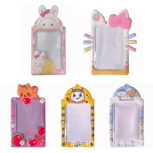Porta Tarjetas de Fotos Personalizado de Moda Goss, PVC con <span class=keywords><strong>Clip</strong></span>, Cierre de Botón y Cremallera, de Guangzhou - Product Image 2