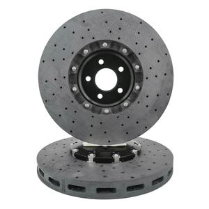 ดัดแปลงระบบเบรกอุปกรณ์เสริมด้านหน้าคาร์บอนดิสก์เบรกเซรามิกสำหรับมัสแตง GT350 R FR3Z1125F - Product Image 2