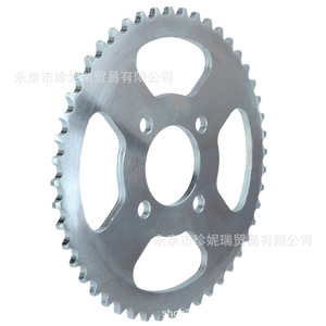 Zhen Nirui Steel <b>Sprocket</b> 48T 51mm Bore For Mini Bicycle Go Kart Repair Part - Product Image 3