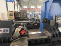 Máquina Horizontal de Torneado CNC y Rectificado de Superficies de Acero Inoxidable y Aluminio de Alta Precisión, Modelo Lang Ruixing SSLW LX-600