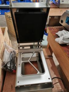 Máquina Selladora de Bandejas de Comida Desechables para Envases de Comida Rápida, Loncheras, Platos de Tofu, Sellado con Película Térmica para Bandejas de Alimentos de PP - Product Image 3