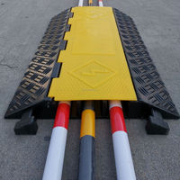Protector de cable de goma para eventos interiores y exteriores 1 2 3 4 5 CANALES