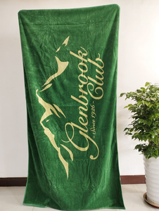 SHIQI <strong>Oversized</strong> Heavy Weight Woven Jacquard <strong>Beach</strong> <strong>Towels</strong> 100% Cotton Highly Absorbent Bath <strong>Beach</strong> <strong>Towel</strong> - Product Image 5