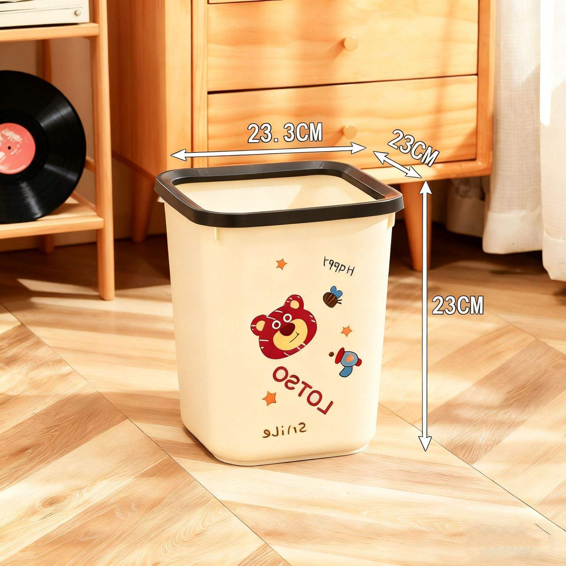 ขนาดเล็กพร้อมวงแหวนกด [แถมสติกเกอร์การ์ตูน DIY ฟรี]