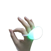 Luce da concerto bagliore luce a mano 15 colori anello da dito luce creativa per feste creatore di fire wolf braccialetti promozionali veloci