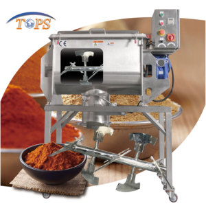 Mixer dayung poros tunggal industri untuk pengolahan kimia 300L SS304 Mixer bubuk dengan pompa & Motor - Product Image 1