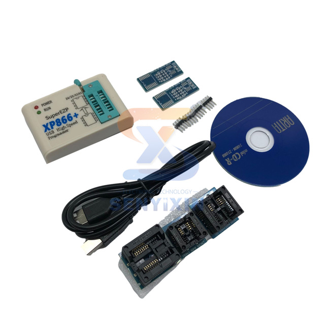 XP866+ High Speed SPI FLASH Programmer Z Seat 24/25/93 Bios 25T80 Programming Offline