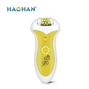 Haihan Epilator Elektrik Pencukur Bulu Wanita, Pencukur Penghilang Rambut, Pencukur Penghilang Bulu Profesional, Pencukur Bulu Tanpa Sakit, Dapat Diisi Ulang