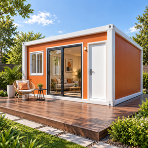 Maison conteneur entièrement meublée en acier, 2 chambres, 1 salle de bain, installation facile, extensible, pour maisonnette préfabriquée, prête à être expédiée - Product Image 5