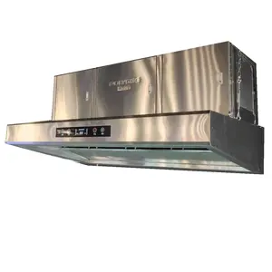 POLYGEE ESP Ductless Stainless Steel Self Cleaning Industrial Kitchen Exhaust Chimney Commercial Range Hood
