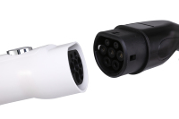 Adaptateur de charge pour véhicule électrique AC 32A 250V 7KW, prise Type 2, convertisseur en prise mâle GBT pour véhicule électrique chinois GB/T