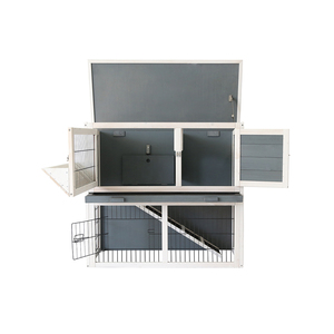 <span class=keywords><strong>Clapier</strong></span> en bois pour lapins, cages d'extérieur ou d'intérieur pour lapins - Product Image 3