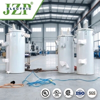 JZP Double Tension 120/240V 240/480V Monophasé Poteau Transformateur Distribution Pour Rural Ou Industrie Légère