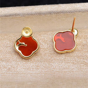 ต่างหูเงินแท้ S925 แบบติดหู ประดับมุกเม็ดเดี่ยว ดีไซน์อเนกประสงค์สำหรับผู้หญิง พร้อมมุก 6-13 เม็ด และถาดอุปกรณ์ DIY 3872 ชิ้น - Product Image 3