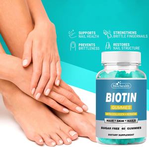 Gummies à la biotine favorisant la croissance des <span class=keywords><strong>cheveux</strong></span>, soutenant un métabolisme sain et la santé de la peau, <span class=keywords><strong>complément</strong></span> <span class=keywords><strong>alimentaire</strong></span> en gummies - Product Image 4