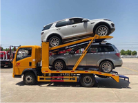 Camion porte-voitures à double pont avec moteur puissant