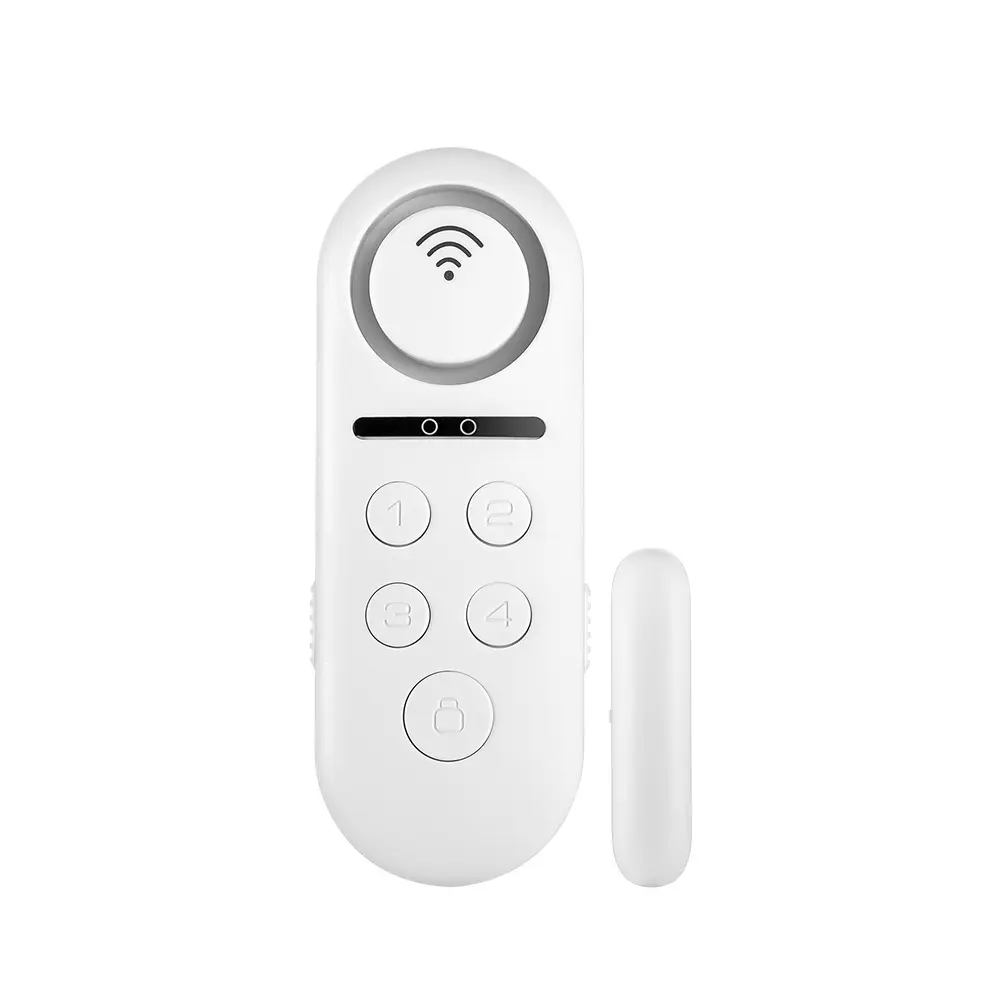 KERUI Akses Internet Nirkabel Sistem Alarm Pintu APP Kontrol Alarm Keamanan Rumah 120dB Jendela Sensor Password Yang Diperlukan Pencuri Peringatan Keamanan Sistem