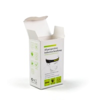 Boîte pliante recyclée OEM, boîte d'emballage électronique en papier en gros, boîtes d'expédition en papier carton