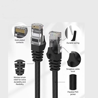 CAT6 Cable Ethernet LAN UTP CAT 6 RJ45 Parche de red Cable de Internet para módem Router Gaming PC