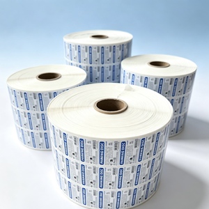 Rouleau d'étiquettes autocollantes imprimées sur mesure, <span class=keywords><strong>autocollant</strong></span> pour <span class=keywords><strong>disque</strong></span> <span class=keywords><strong>de</strong></span> <span class=keywords><strong>stationnement</strong></span>, étiquettes industrielles en rouleau pour le marquage des emballages - Product Image 4