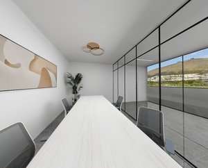 Maison préfabriquée moderne <span class=keywords><strong>de</strong></span> luxe en conteneur, construction rapide, maison mobile, bureau, panneau sandwich en acier préfabriqué pour utilisation en centre commercial - Product Image 6